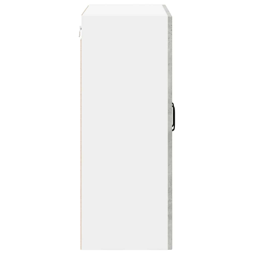 Dulap suspendat de bucatarie Gri din beton 60 x 31 x 80 cm — imaginea 8