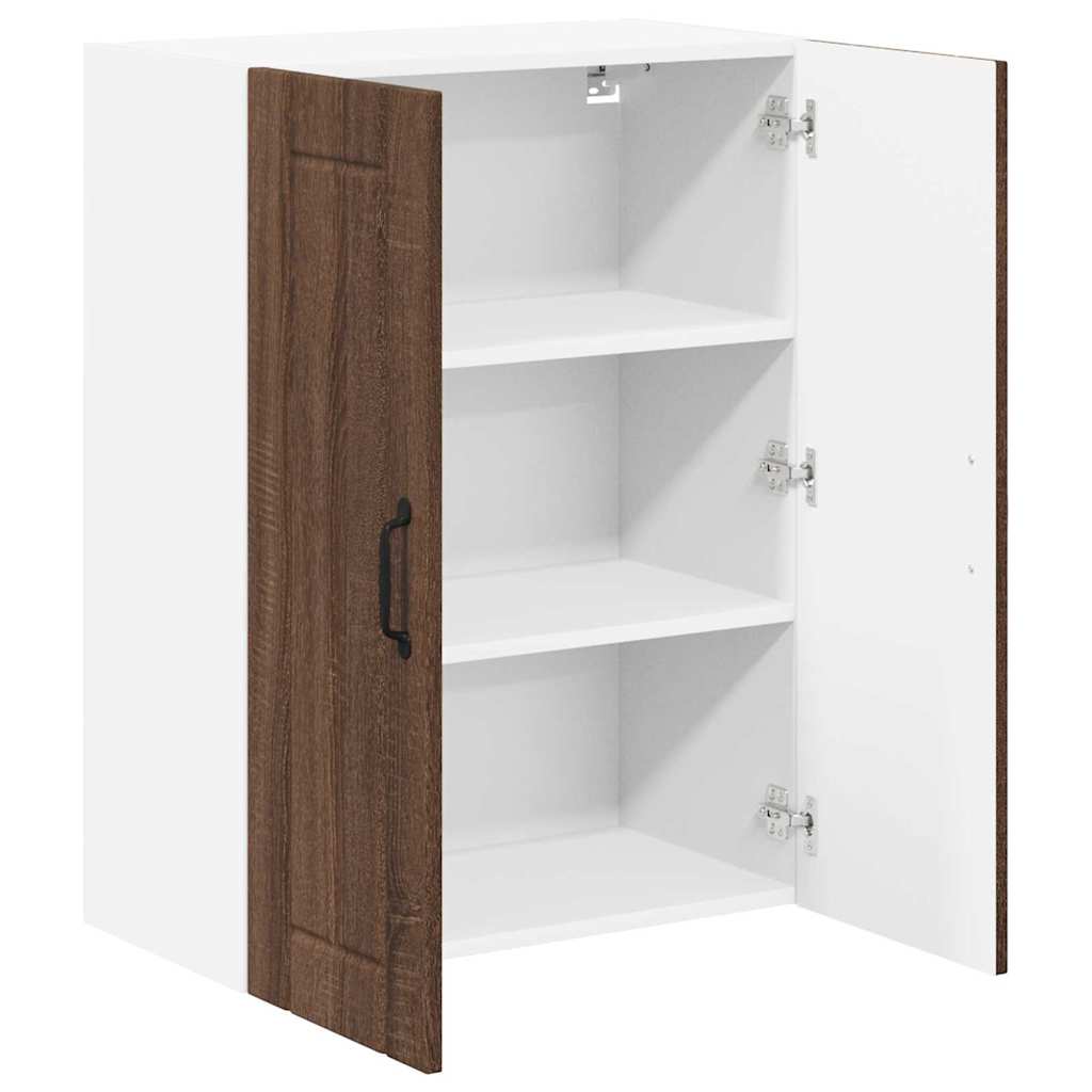 Dulap suspendat de bucatarie Stejar inchis 60 x 31 x 80 cm — imaginea 6