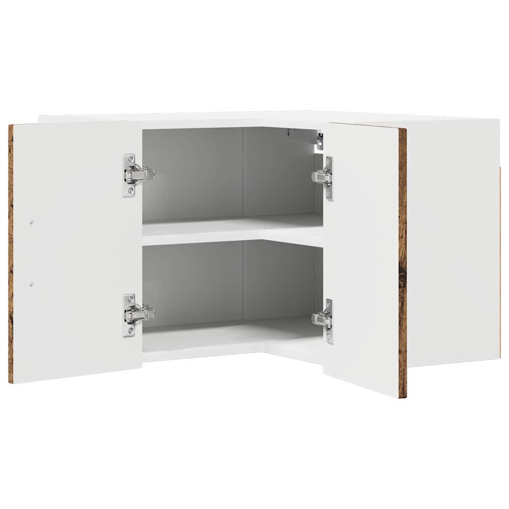 Dulap suspendat de bucatarie cu raft Lemn Vechi 57 x 57 x 40 cm — imaginea 6