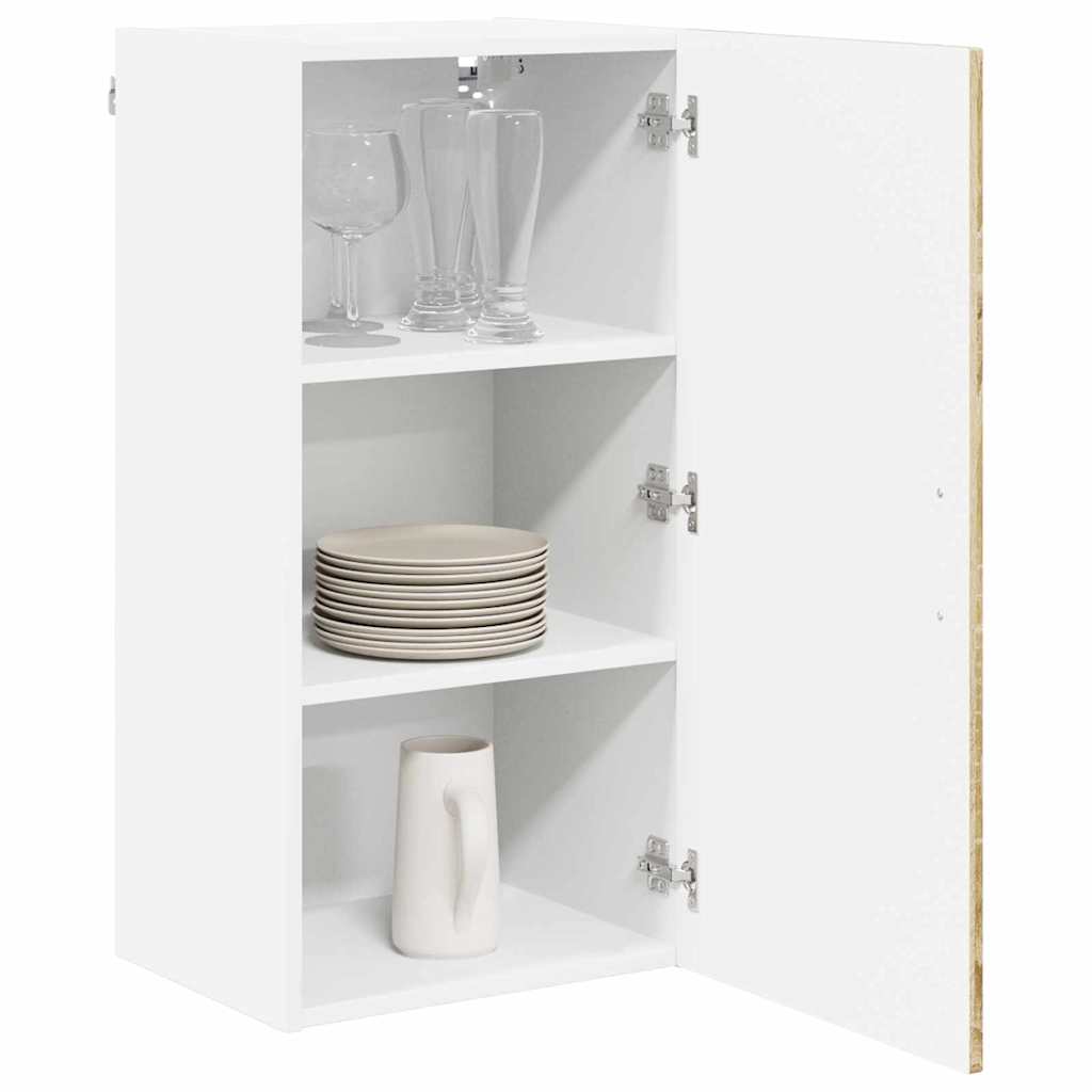 Dulap suspendat de bucatarie Stejar Sonoma 40 x 31 x 80 cm — imaginea 4
