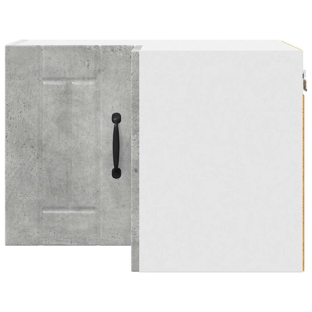 Dulap suspendat de bucatarie Gri din beton 57 x 57 x 40 cm — imaginea 7