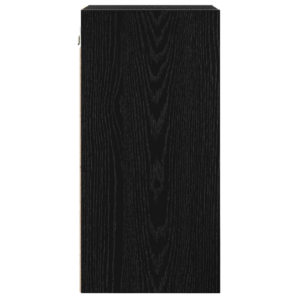 Dulap suspendat cu raft Riga Stejar negru 30 x 29,5 x 60 cm — imaginea 7