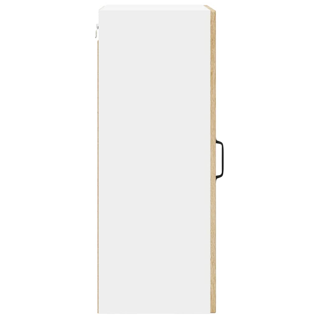 Dulap suspendat de bucatarie cu raft 2 pcs Stejar Sonoma — imaginea 9