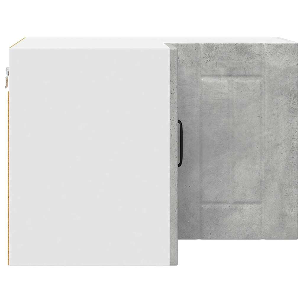 Dulap suspendat de bucatarie Gri din beton 57 x 57 x 40 cm — imaginea 8
