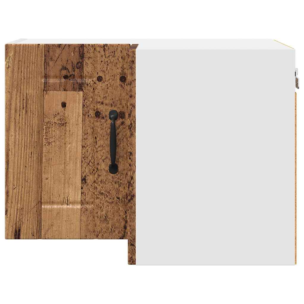 Dulap suspendat de bucatarie cu raft Lemn Vechi 57 x 57 x 40 cm — imaginea 7