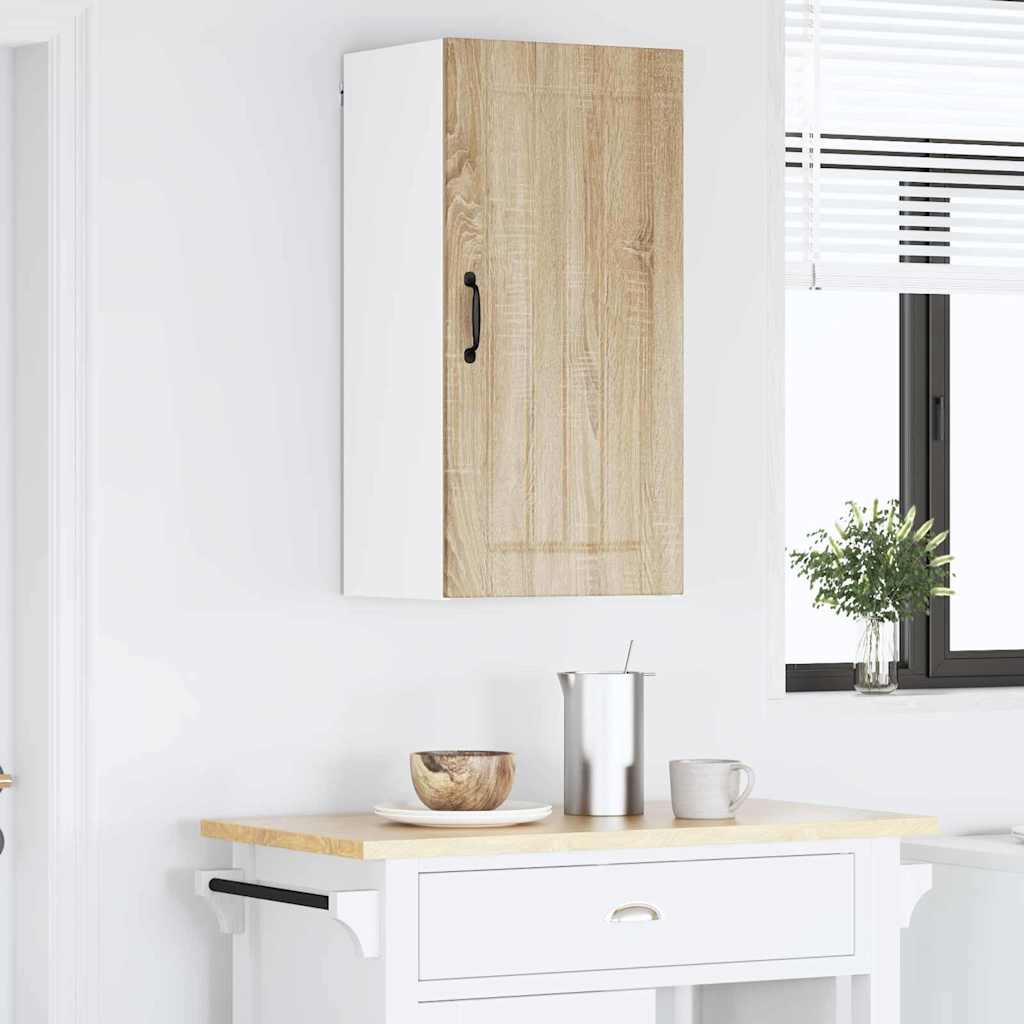 Dulap suspendat de bucatarie Stejar Sonoma 40 x 31 x 80 cm — imaginea 5