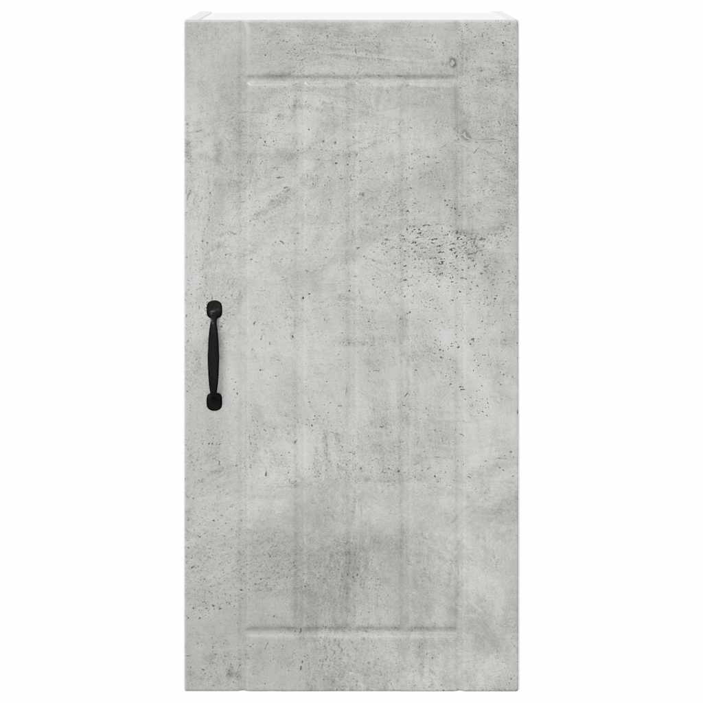 Dulap suspendat de bucatarie Gri din beton 40 x 31 x 80 cm — imaginea 7