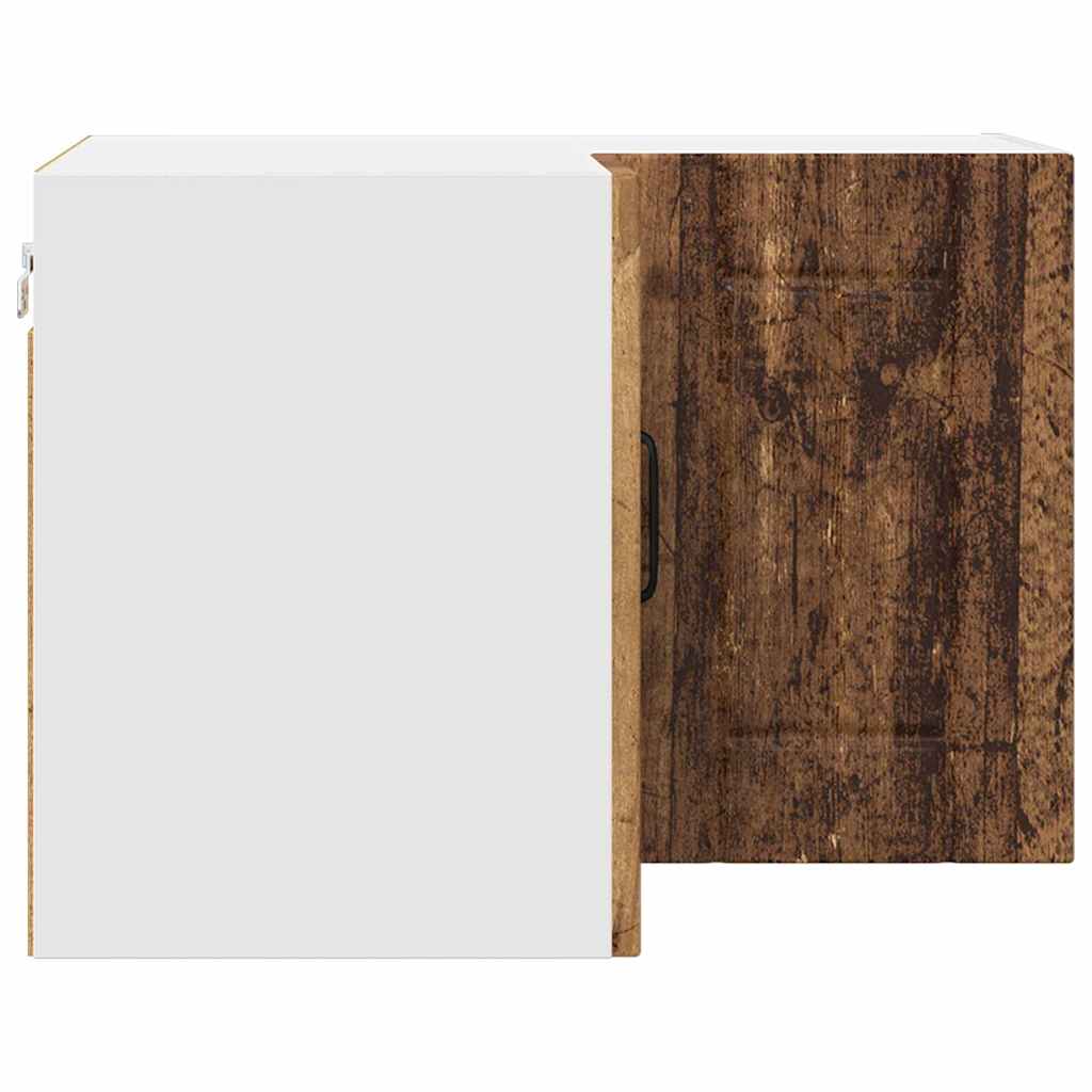 Dulap suspendat de bucatarie cu raft Lemn Vechi 57 x 57 x 40 cm — imaginea 8