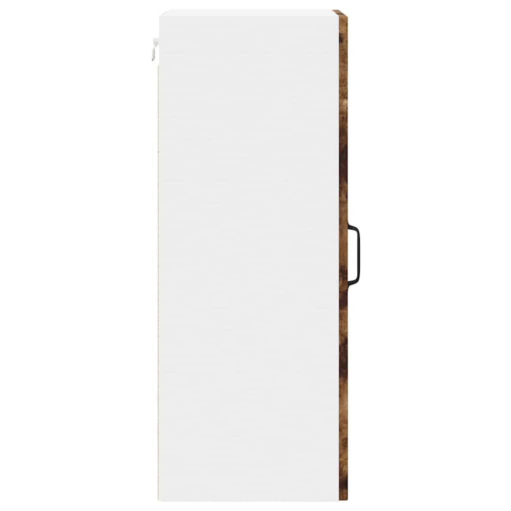 Dulap suspendat de bucatarie Stejar fumuriu 30 x 31 x 80 cm — imaginea 8