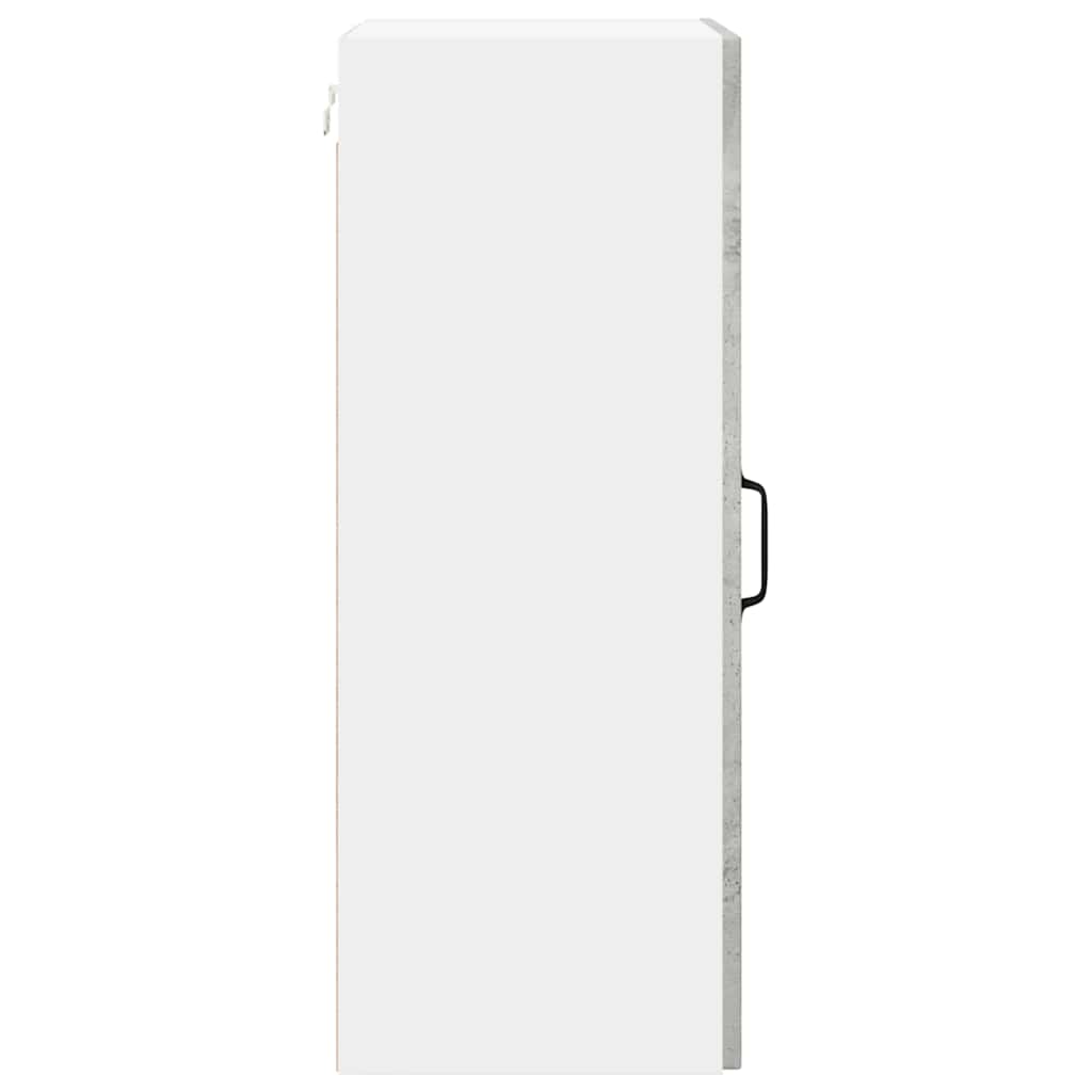 Dulap suspendat de bucatarie Gri din beton 40 x 31 x 80 cm — imaginea 8