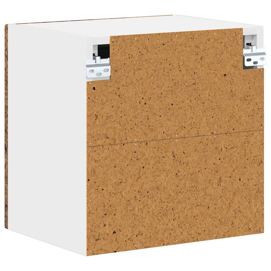 Dulap suspendat de bucatarie 2 pcs Lemn Vechi 40 x 31 x 40 cm — imaginea 10