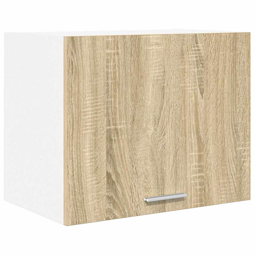 Dulap suspendat Riga 2 pcs Stejar Sonoma si Alb 50 x 31 x 40 cm — imaginea 6