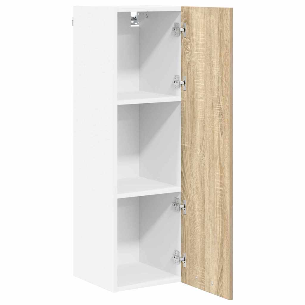 Dulap suspendat cu raft Riga Stejar Sonoma 30 x 31 x 100 cm — imaginea 6
