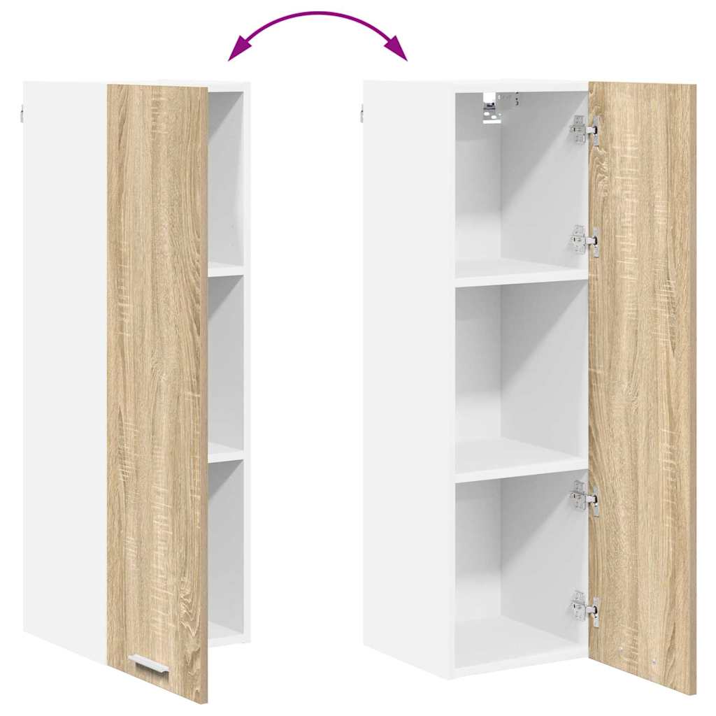 Dulap suspendat cu raft Riga Stejar Sonoma 30 x 31 x 100 cm — imaginea 12