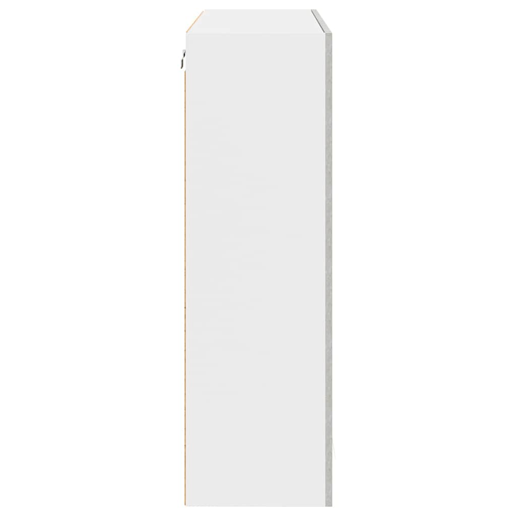 Dulap suspendat cu raft Riga Gri din beton 80 x 31 x 100 cm — imaginea 8