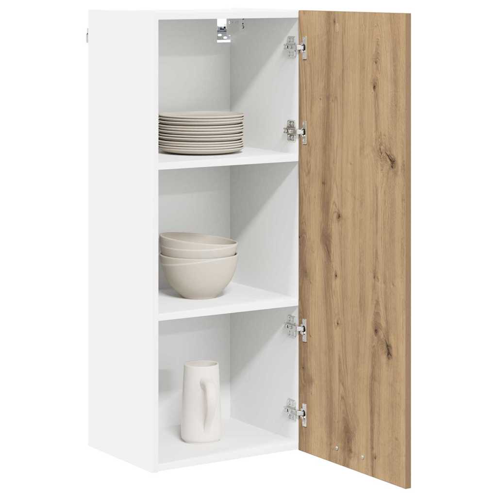 Dulap suspendat cu raft Riga Stejar Artizanal 40 x 31 x 100 cm — imaginea 4