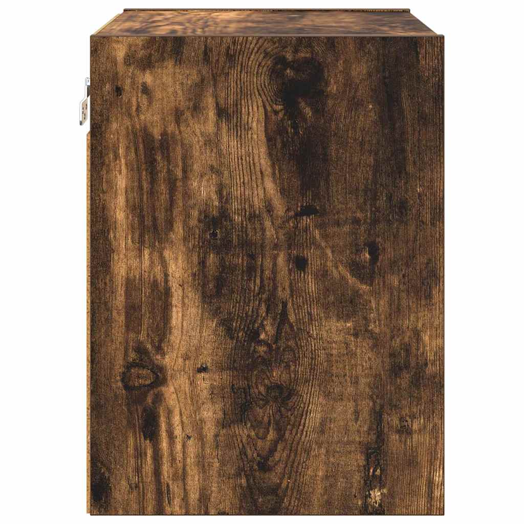 Dulap suspendat cu raft Riga Stejar fumuriu 40 x 29,5 x 40 cm — imaginea 7