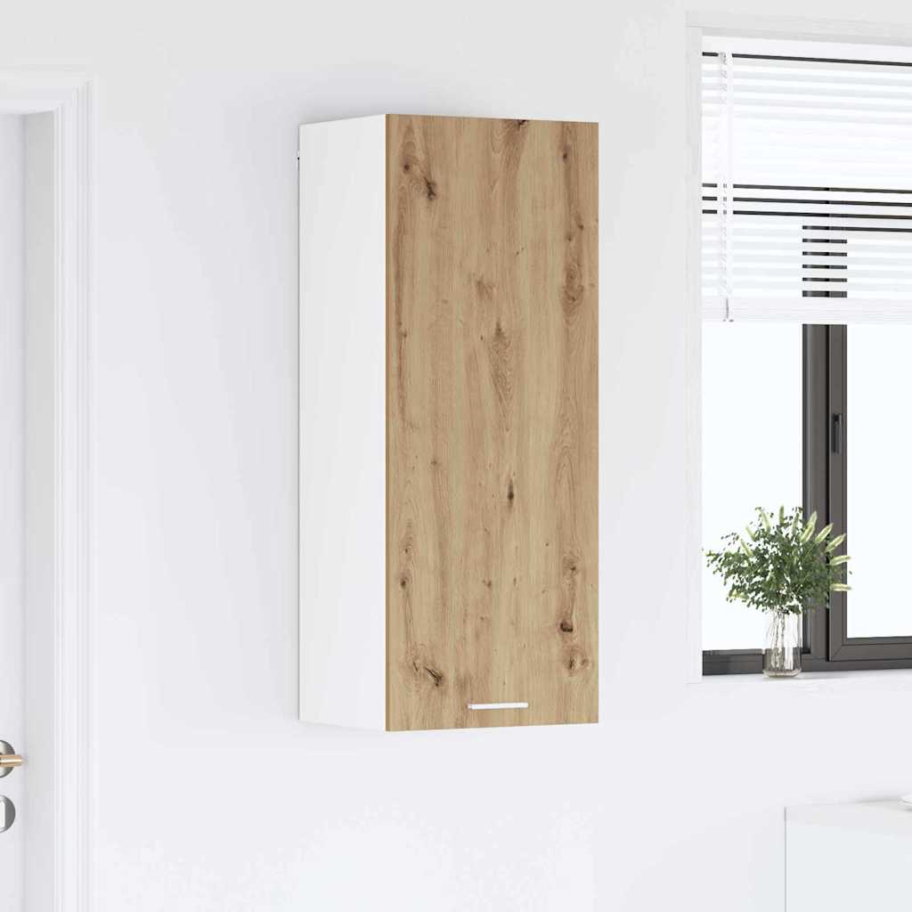 Dulap suspendat cu raft Riga Stejar Artizanal 40 x 31 x 100 cm — imaginea 5