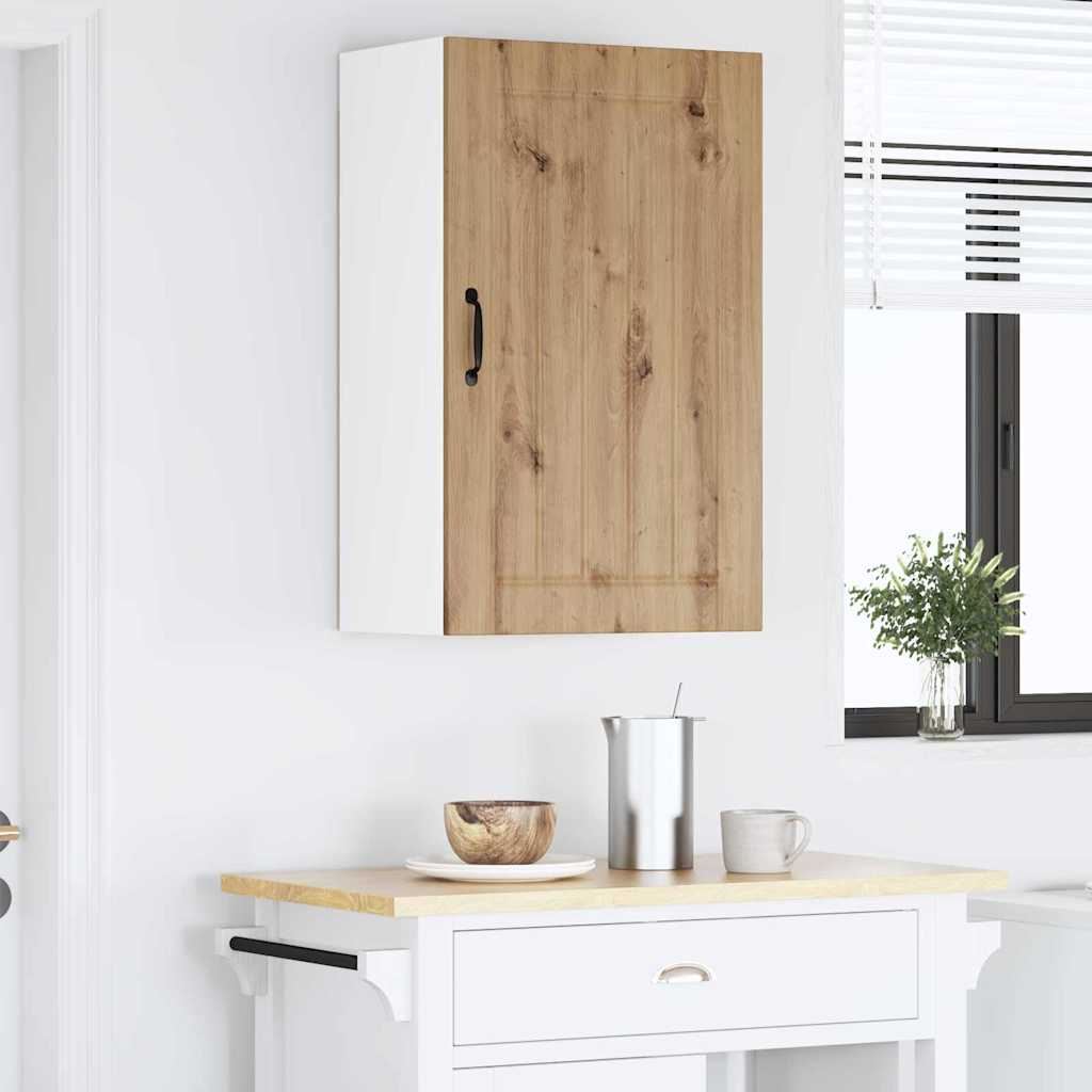 Dulap suspendat de bucatarie Stejar Artizanal 50 x 31 x 80 cm — imaginea 5