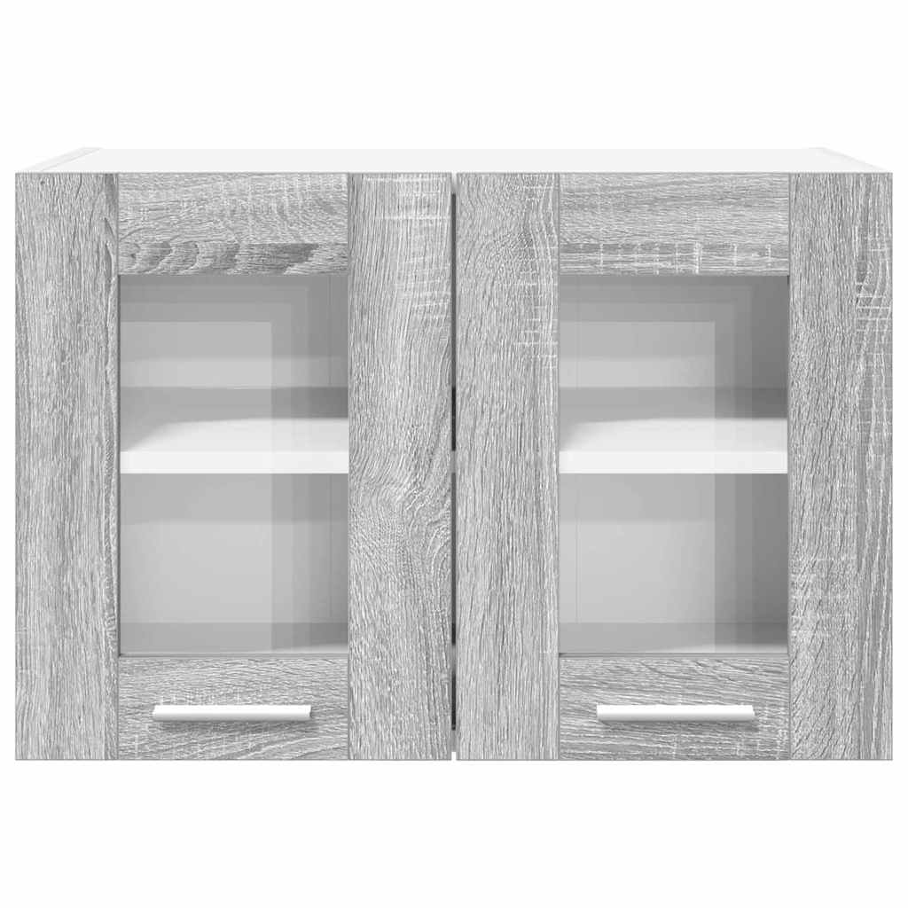 Dulap suspendat Riga Gri Sonoma 60 x 31 x 40 cm Lemn compozit — imaginea 7