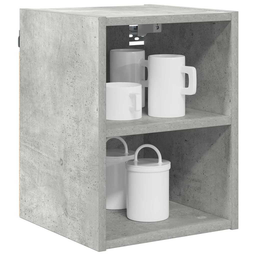 Dulap suspendat cu raft Riga Gri din beton 30 x 29,5 x 40 cm — imaginea 4
