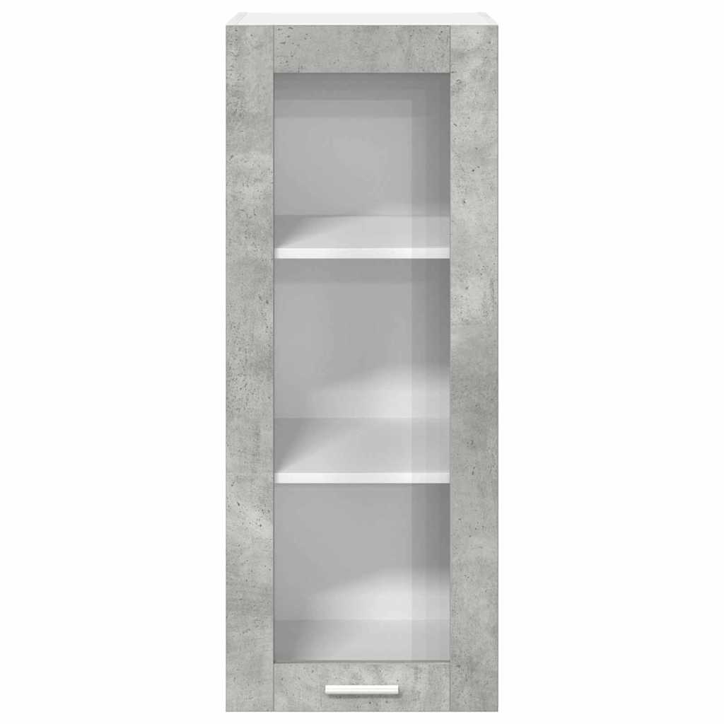 Dulap suspendat cu raft Riga Gri din beton 40 x 31 x 100 cm — imaginea 7