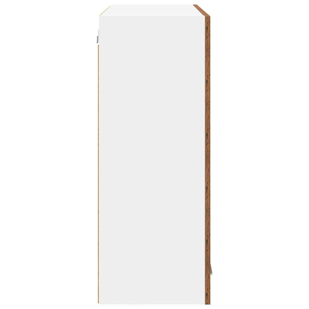 Dulap suspendat Riga Lemn Vechi 80 x 31 x 80 cm Lemn compozit — imaginea 8