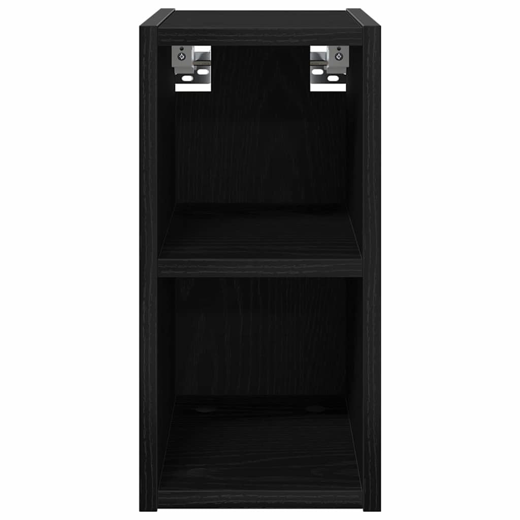 Dulap suspendat cu raft Riga Stejar Negru 20 x 29,5 x 40 cm — imaginea 6