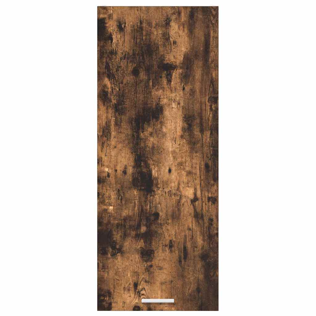 Dulap suspendat cu raft Riga Stejar fumuriu 40 x 31 x 100 cm — imaginea 7