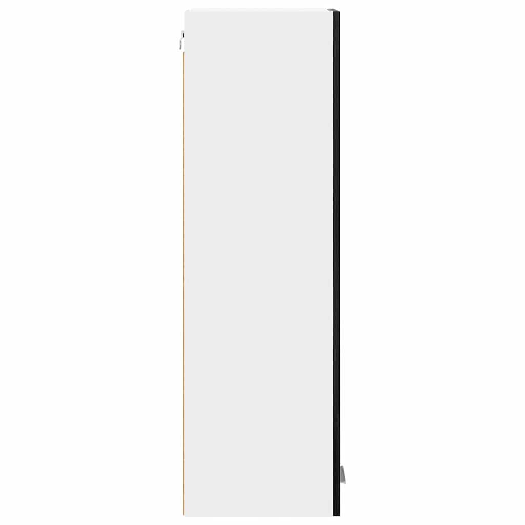 Dulap suspendat cu raft Riga Stejar Negru 30 x 31 x 100 cm — imaginea 8