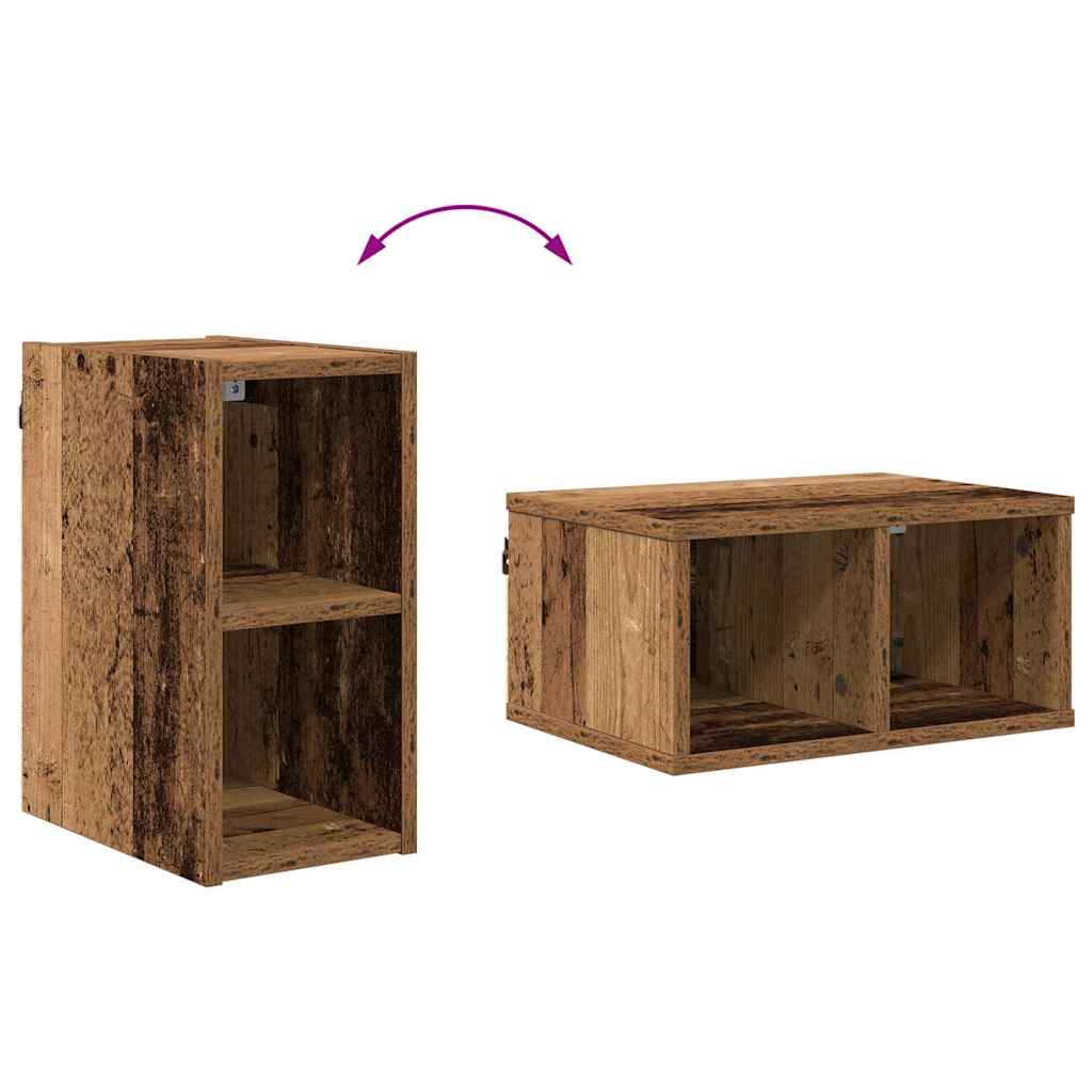 Dulap suspendat Riga Lemn Vechi 20 x 29,5 x 40 cm Lemn compozit — imaginea 11