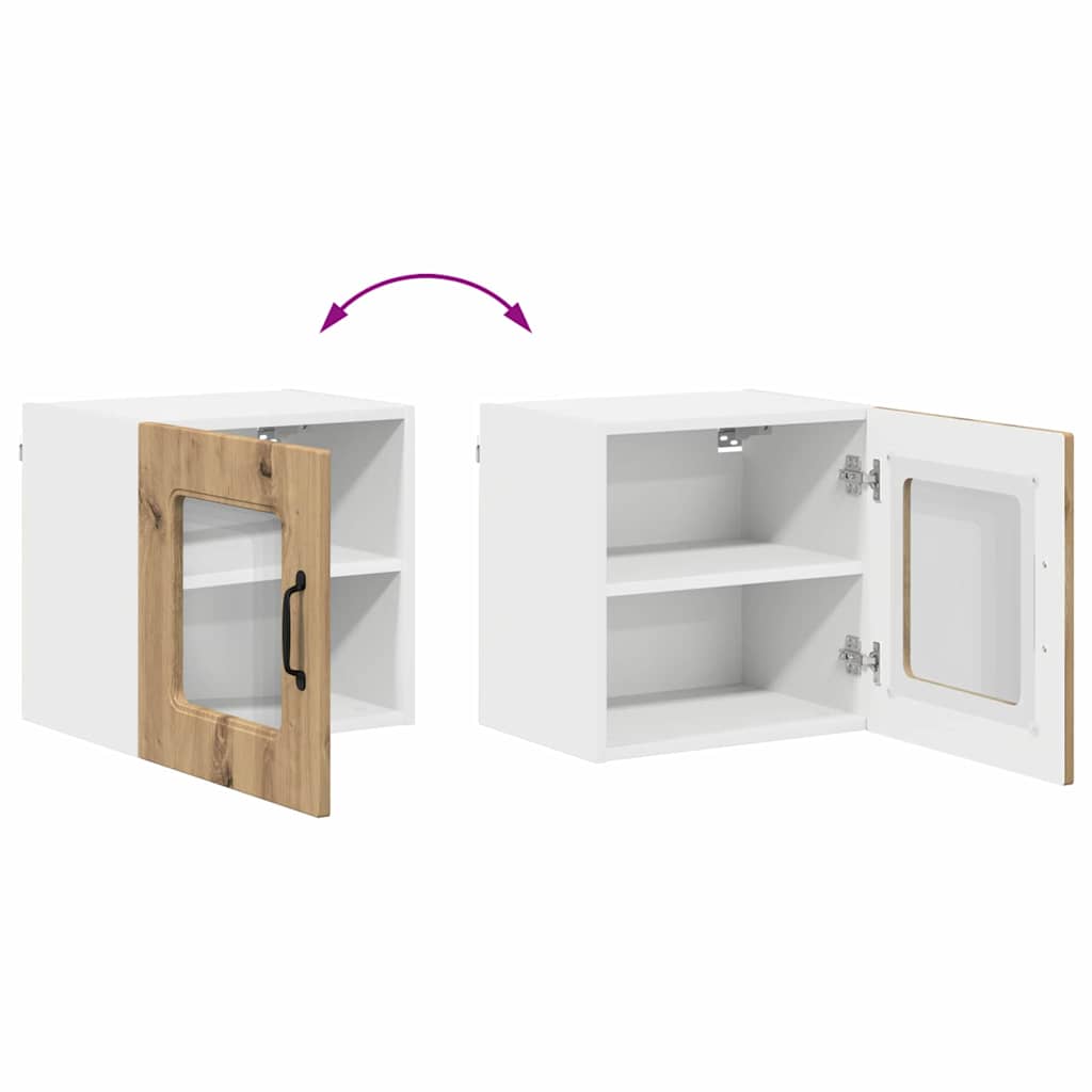 Dulap suspendat de bucatarie Stejar Artizanal 40 x 31 x 40 cm — imaginea 12