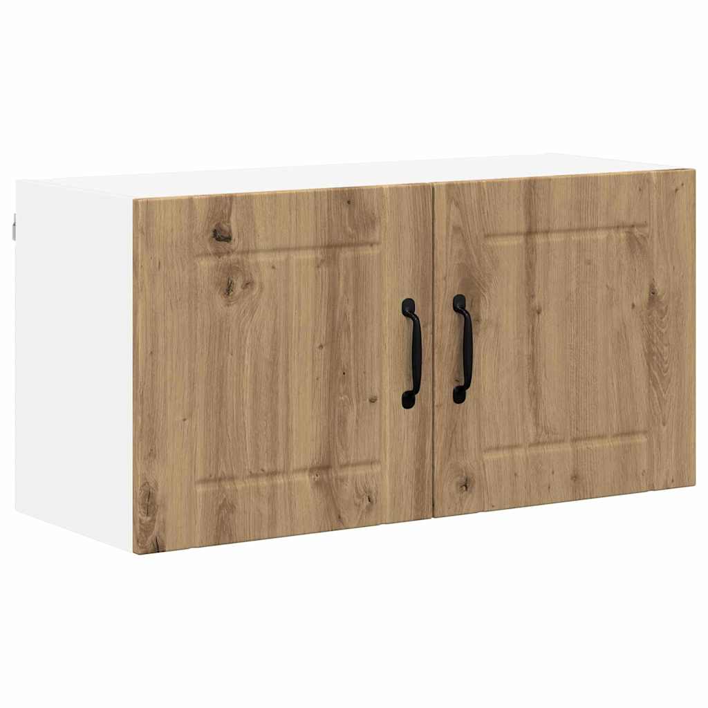 Dulap suspendat de bucatarie Stejar Artizanal 80 x 31 x 40 cm