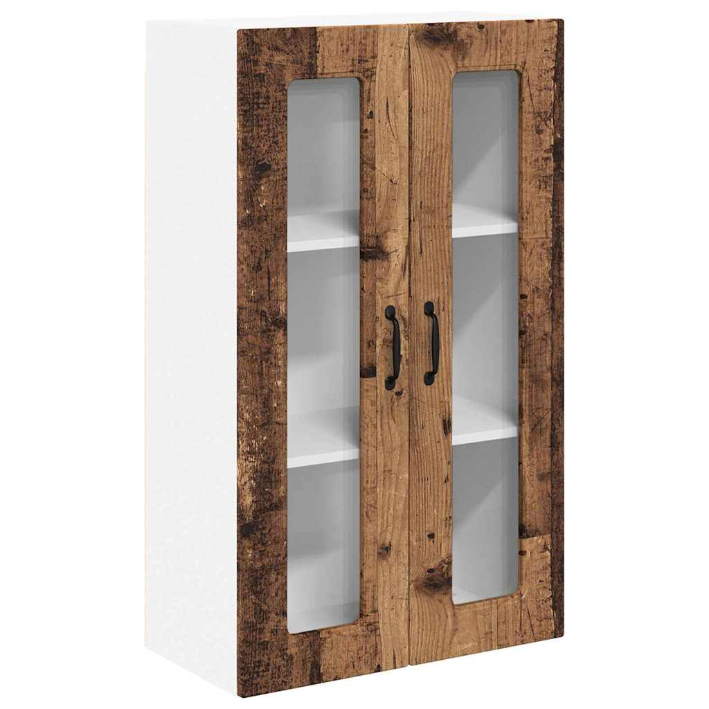 Dulap suspendat de bucatarie cu usa Lemn Vechi 60 x 31 x 100 cm