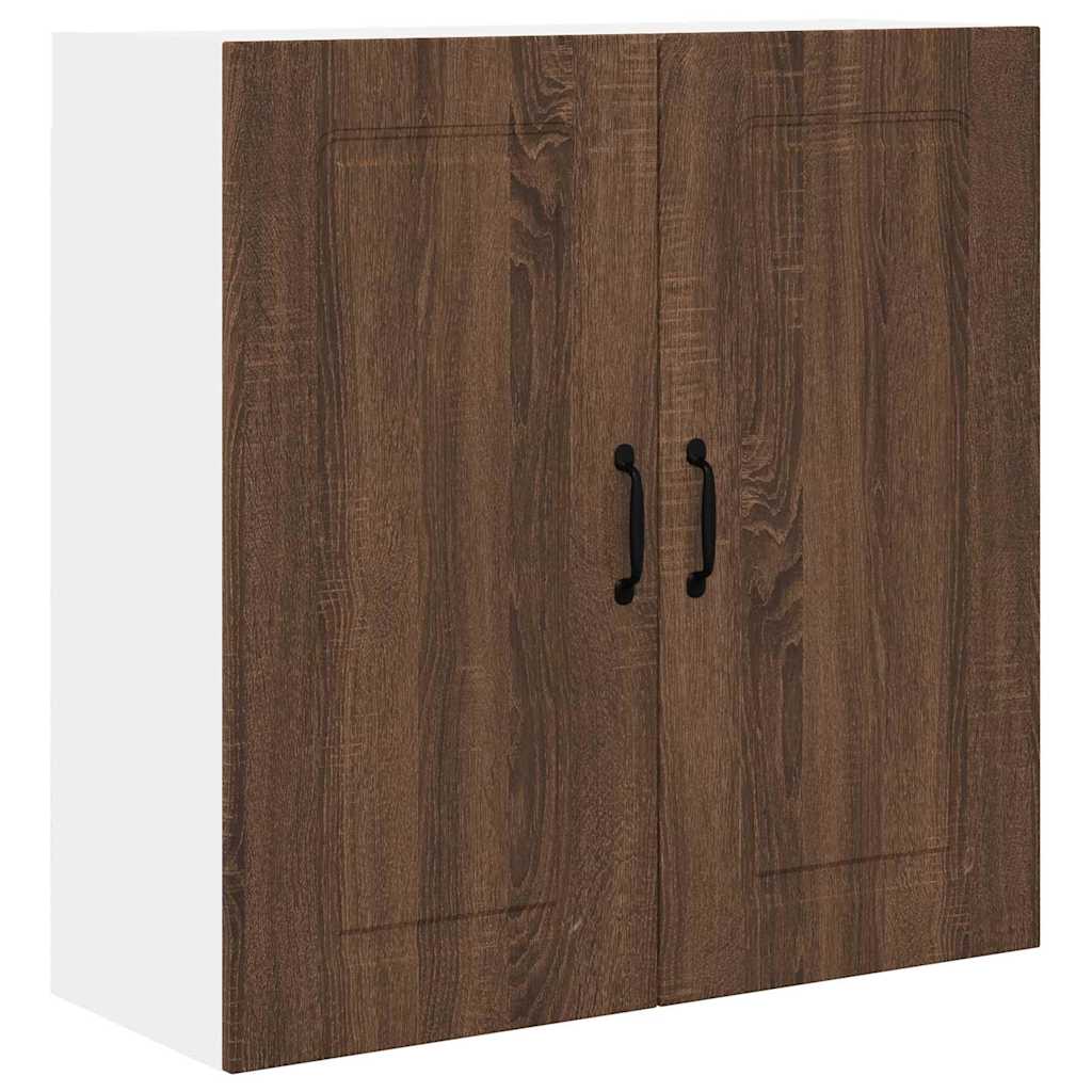 Dulap suspendat de bucatarie Stejar inchis 80 x 31 x 80 cm