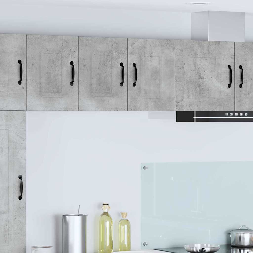 Dulap suspendat de bucatarie Gri din beton 30 x 31 x 40 cm — imaginea 2