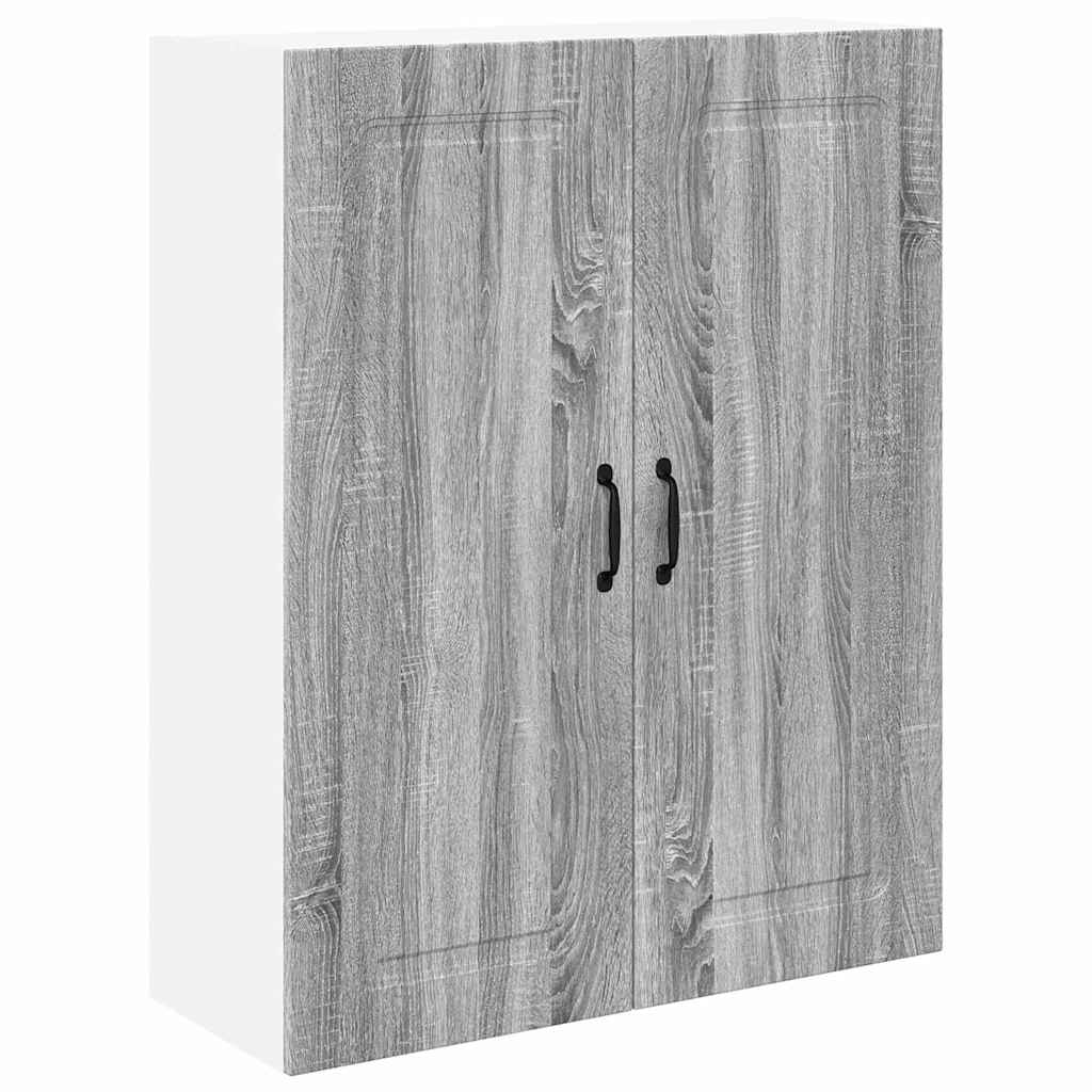 Dulap suspendat de bucatarie cu usa Gri Sonoma 80 x 31 x 100 cm