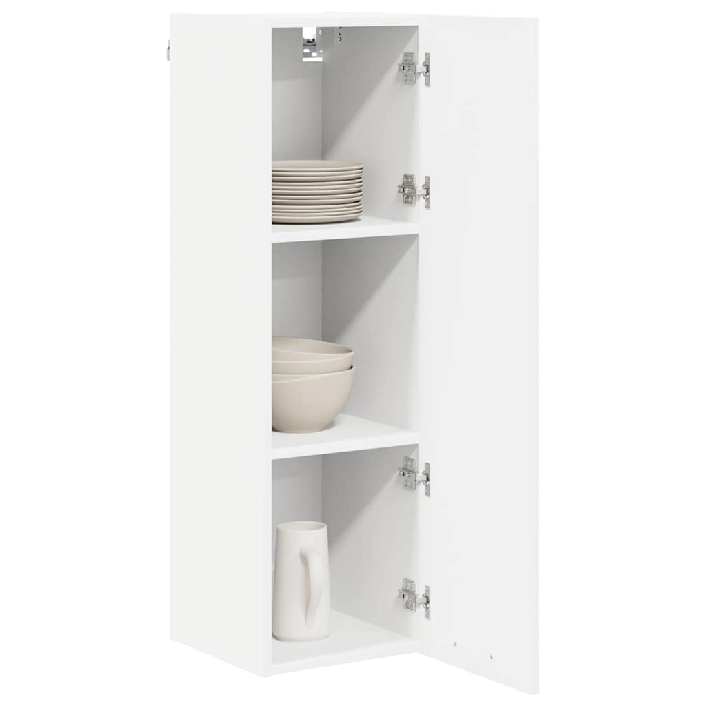 Dulap suspendat cu raft Riga Alb 30 x 31 x 100 cm Lemn compozit — imaginea 4
