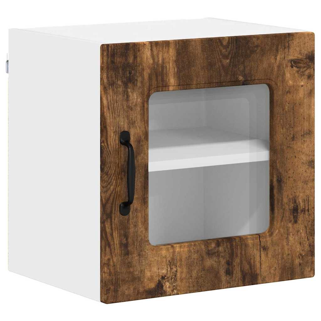 Dulap suspendat de bucatarie Stejar fumuriu 40 x 31 x 40 cm