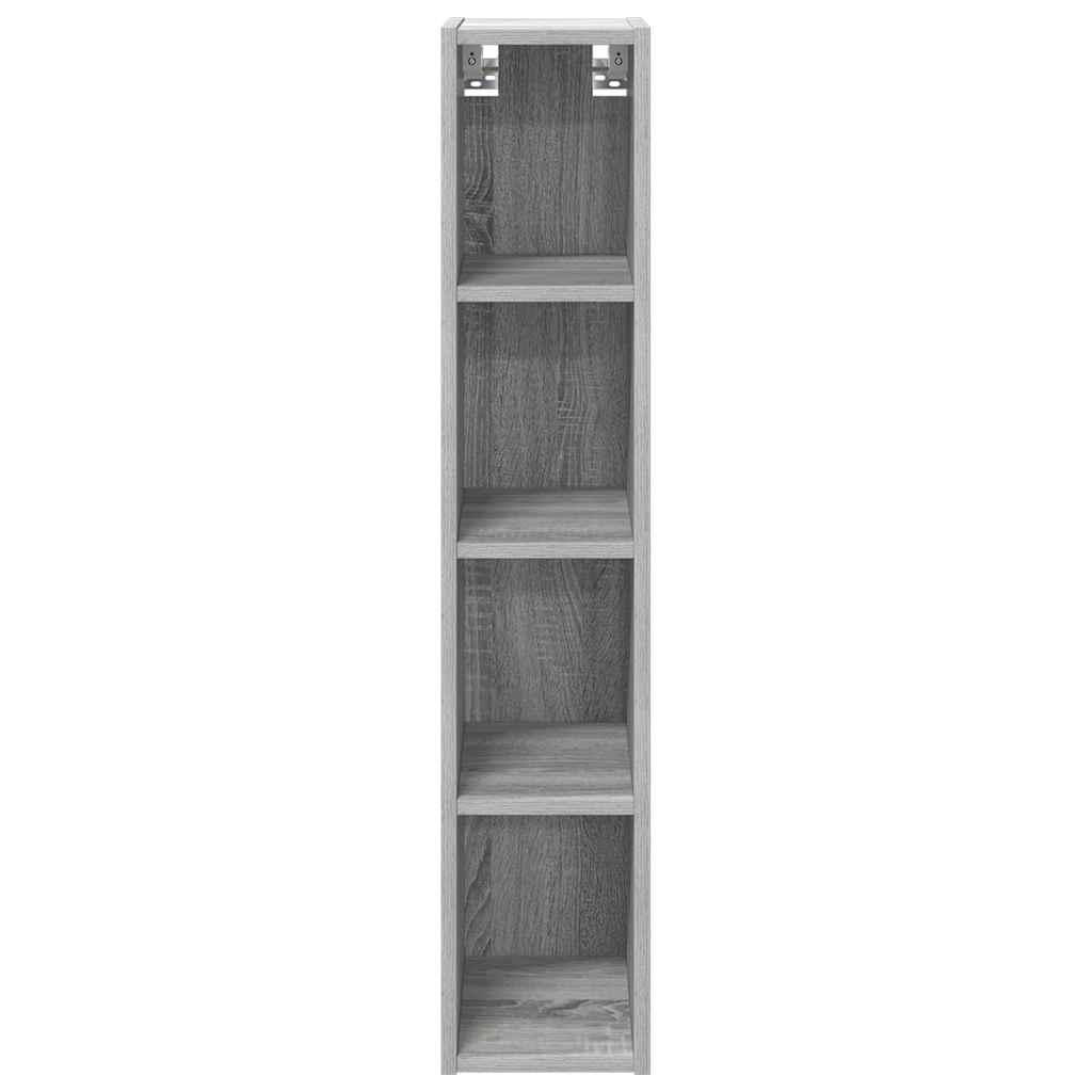 Dulap suspendat cu raft Riga Gri Sonoma 20 x 29,5 x 100 cm — imaginea 6