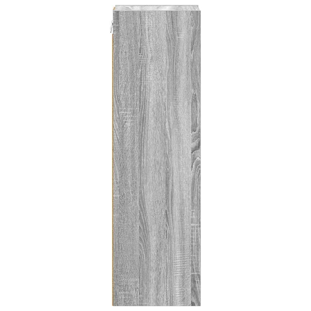 Dulap suspendat cu raft Riga Gri Sonoma 20 x 29,5 x 100 cm — imaginea 7