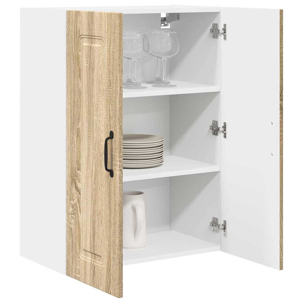Dulap suspendat de bucatarie Stejar Sonoma 60 x 31 x 80 cm — imaginea 4