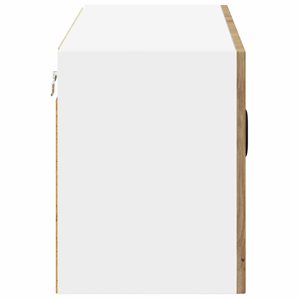 Dulap suspendat de bucatarie Stejar Artizanal 80 x 31 x 40 cm — imaginea 8