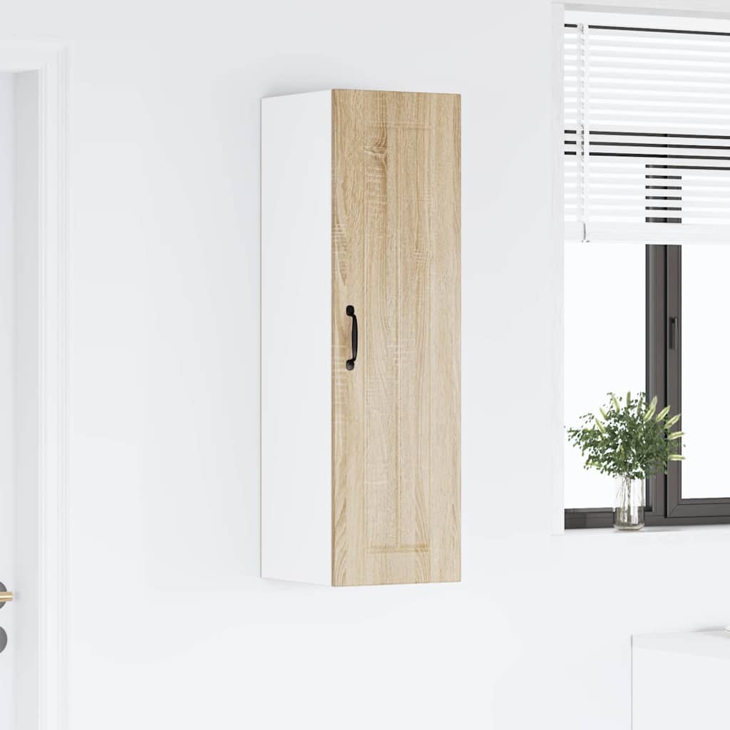 Dulap suspendat de bucatarie Stejar Sonoma 30 x 31 x 100 cm — imaginea 5