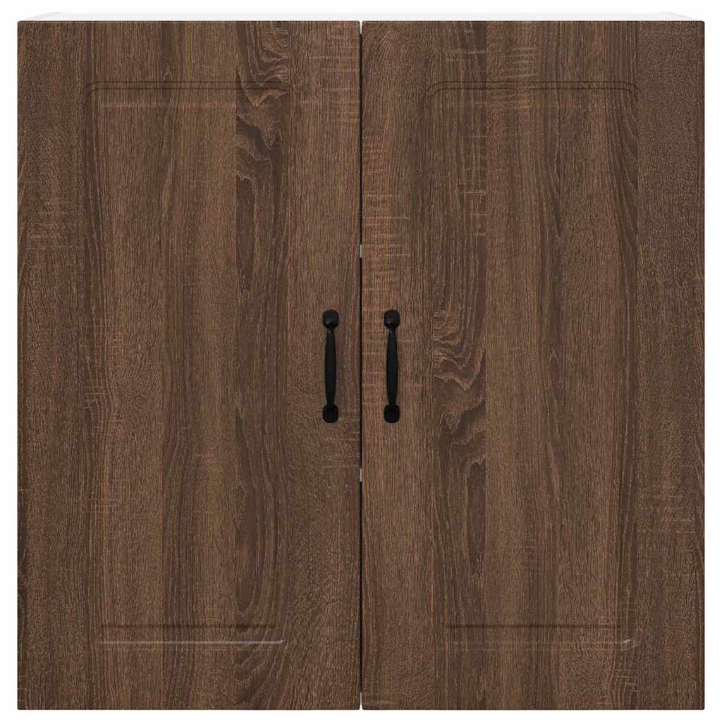 Dulap suspendat de bucatarie Stejar inchis 80 x 31 x 80 cm — imaginea 7