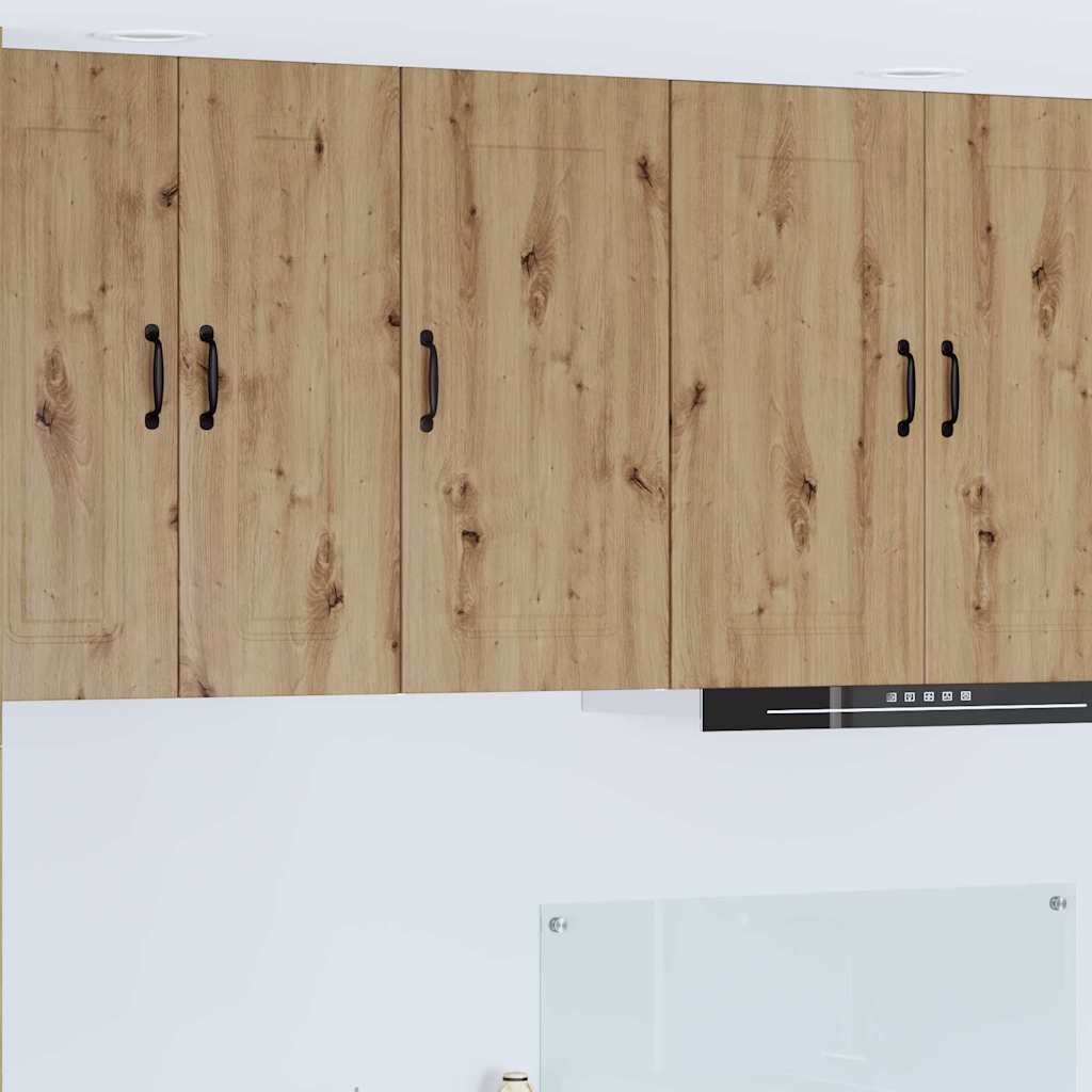 Dulap suspendat de bucatarie Stejar Artizanal 40 x 31 x 80 cm — imaginea 2