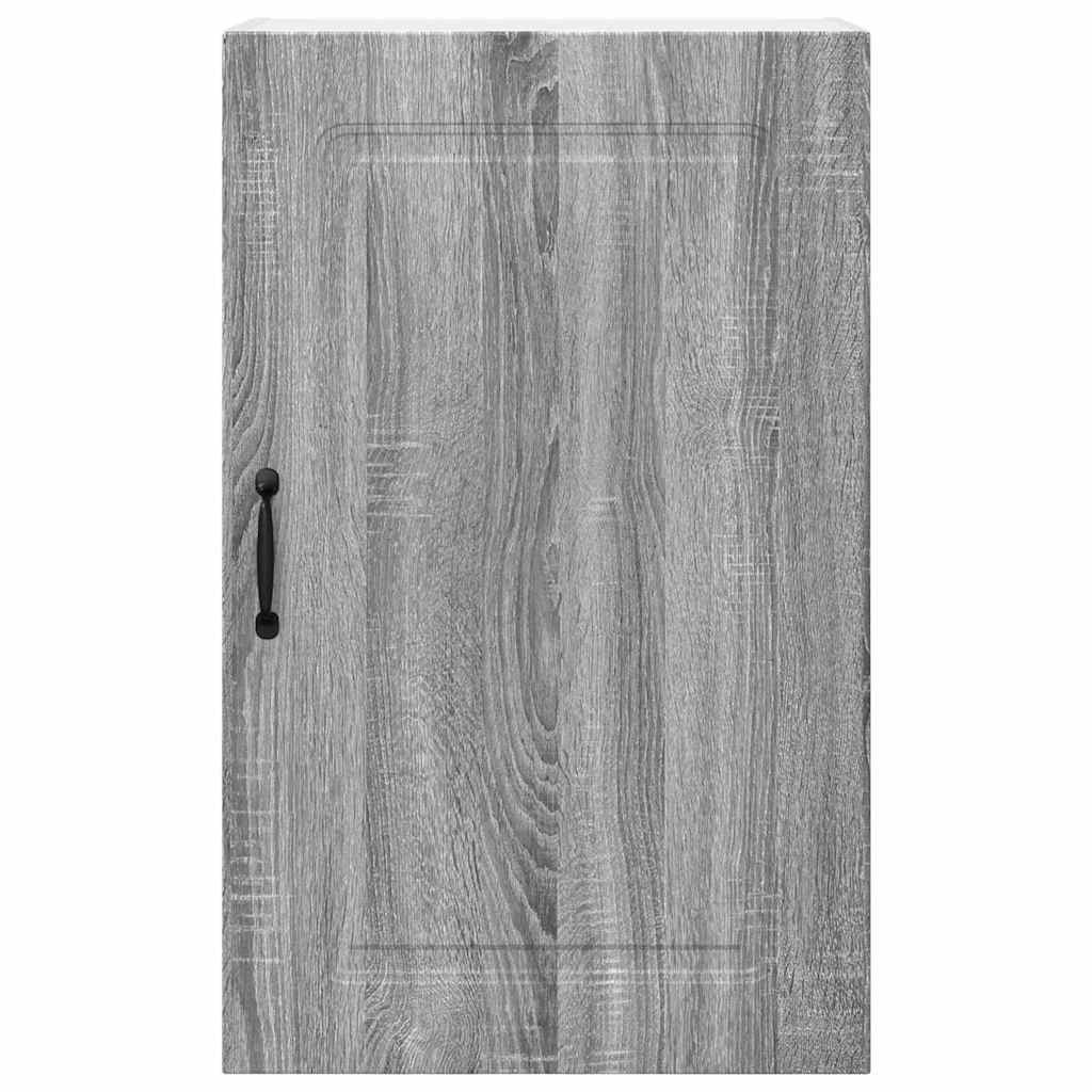 Dulap suspendat de bucatarie cu raft Gri Sonoma 50 x 31 x 80 cm — imaginea 7