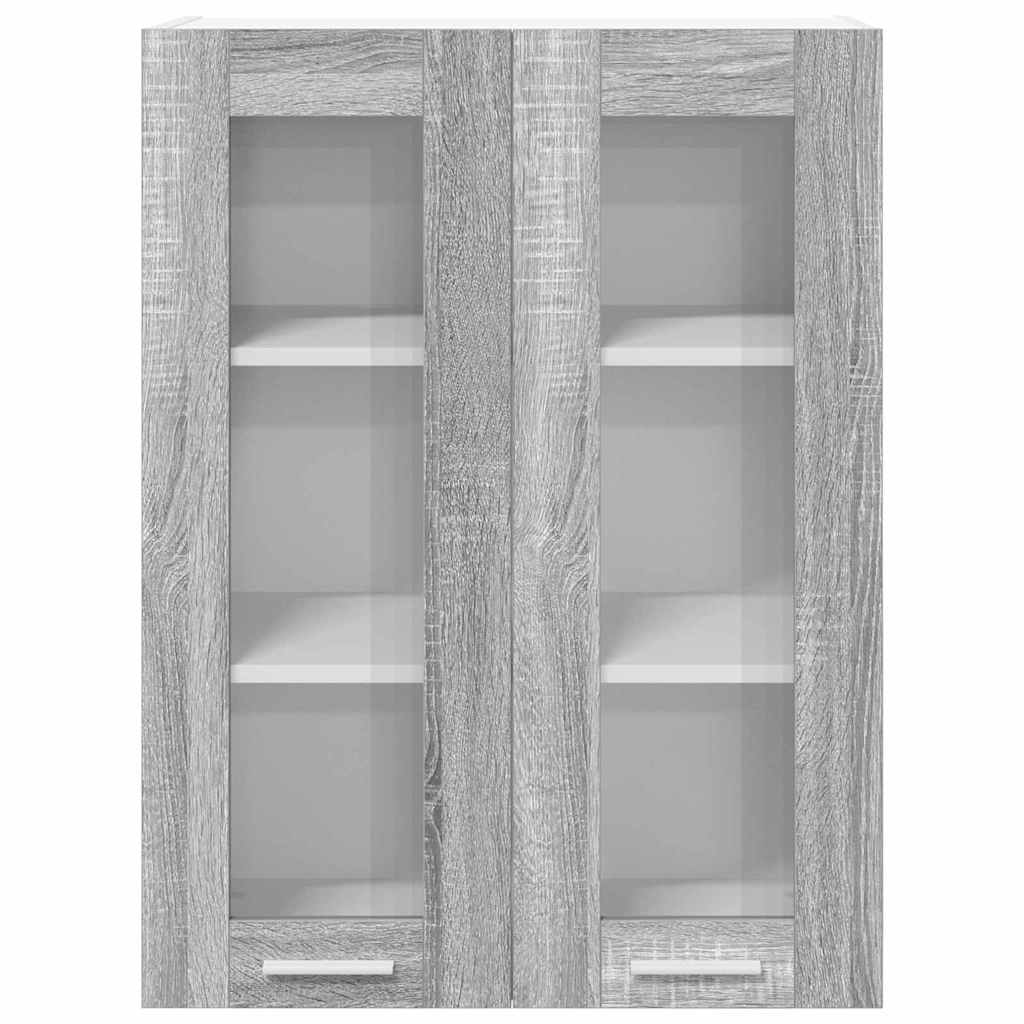 Dulap suspendat Riga Gri Sonoma 60 x 31 x 80 cm Lemn compozit — imaginea 7