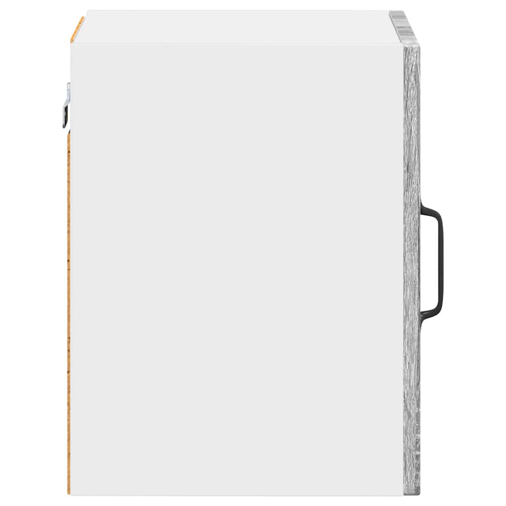 Dulap suspendat de bucatarie cu raft Gri Sonoma 30 x 31 x 40 cm — imaginea 8