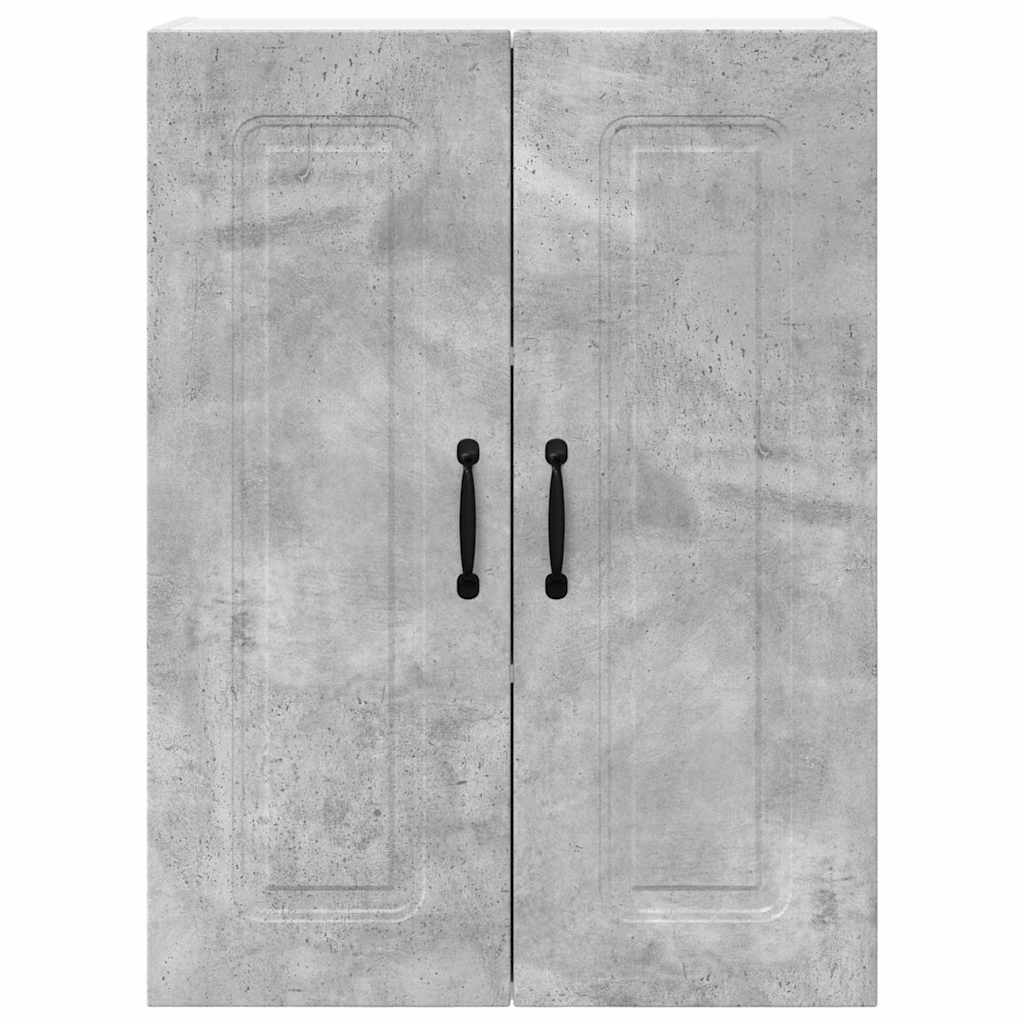 Dulap suspendat de bucatarie Gri din beton 60 x 31 x 80 cm — imaginea 7